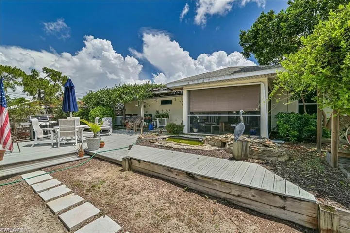 View of rear view of house