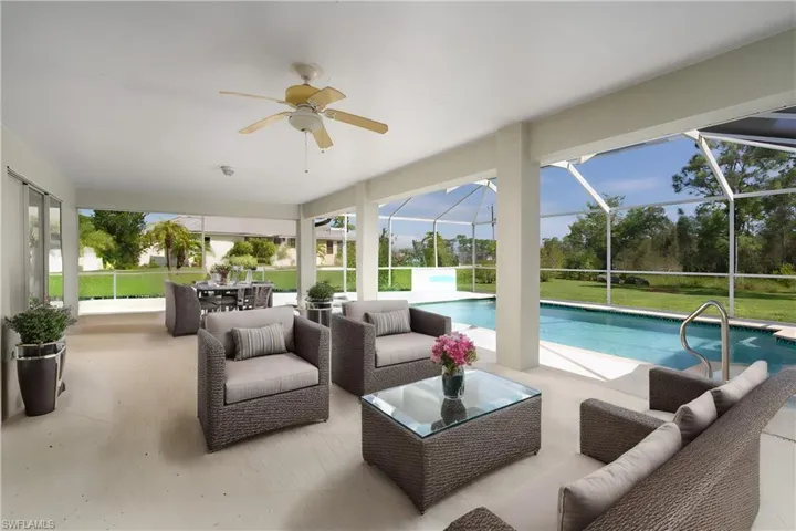 Virtually Staged Lanai