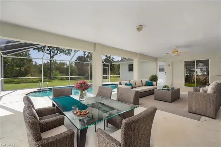 Virtually Staged Lanai