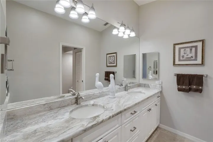 Primary Bath Suite- Medicine Cabinets, Lovely Cabinetry, Dual Sinks, Extra Storage