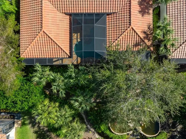 Top View of Home - Mediterranean Tile Roof