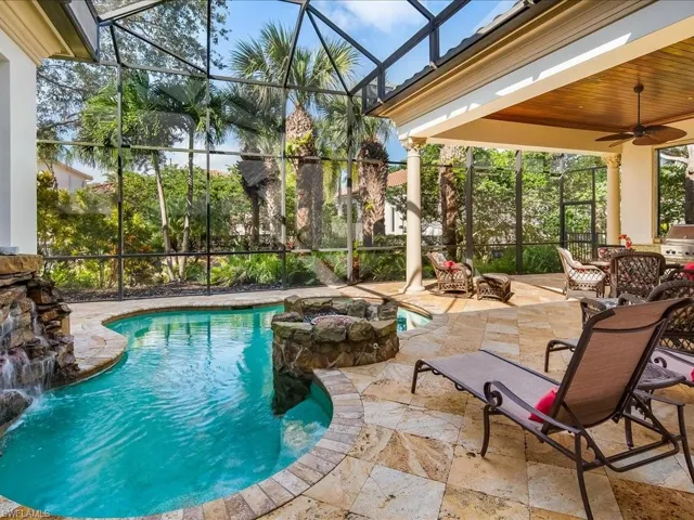 Heated Pool & Spa with Fire Pit and Water Feature