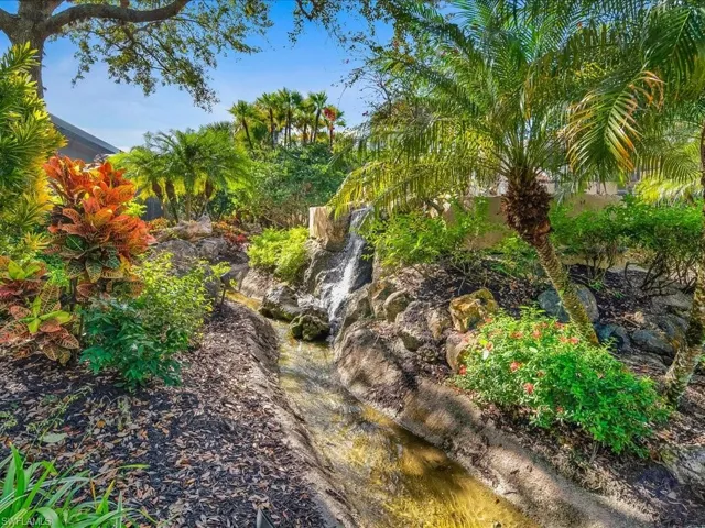 Waterfall View from Lanai and Patio