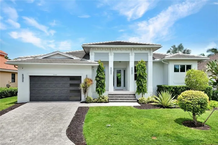 Home features a 2-car garage.