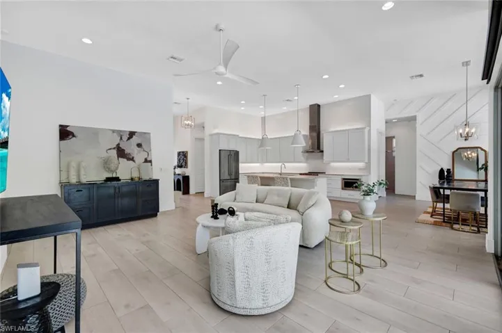 This floor plan boasts a wide, open great room with plenty of space for family and friends to gather.