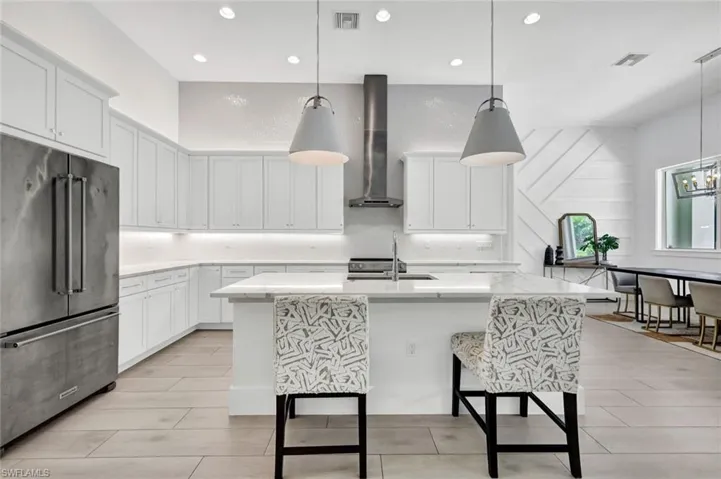 Notice the volume ceilings and attention to detail throughout...everything in this home is luxury!