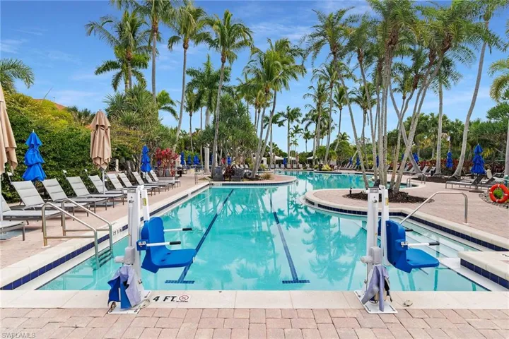 Enjoy lounge chairs, cabanas, towel service, food and beverage service at the Hammock Bay Pool.