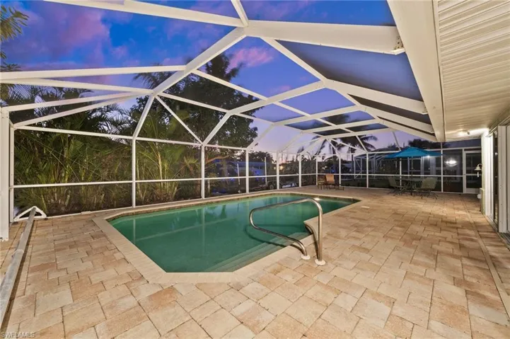 Heated pool for an evening dip!
