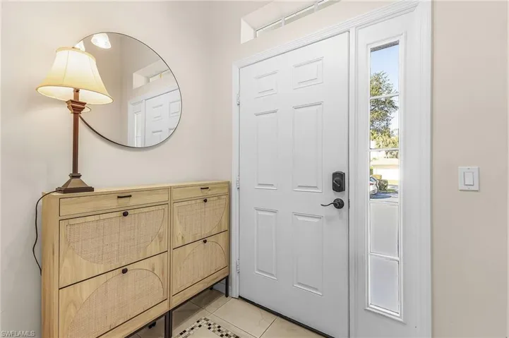 Just inside the home to our second story property.