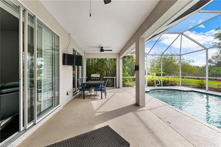 Large covered porch