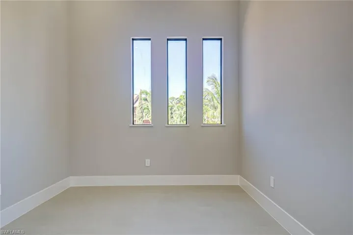 View of spare room