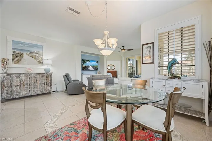 Dining area