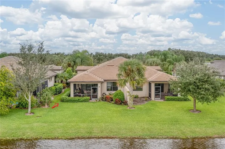 Large back yard