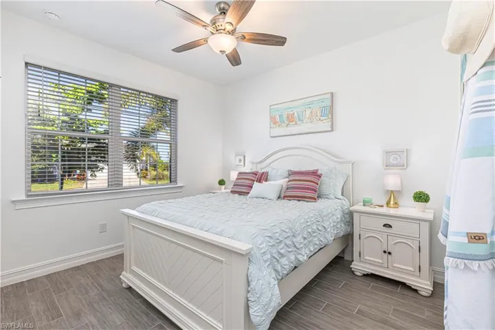 Front Guest Bedroom with ceiling fan