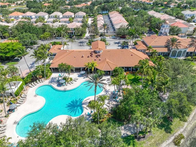 one of 2 community pools