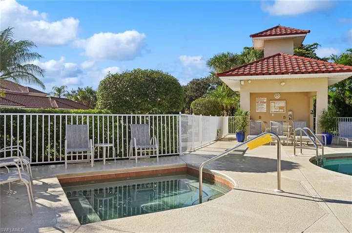 View of village spa with a patio area