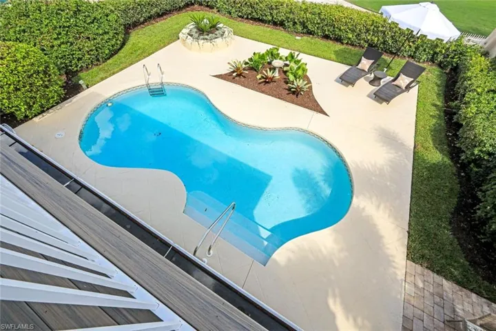 view from balcony