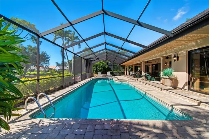 Large pool area, perfect for lounging the afternoon away.