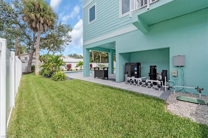 View of yard featuring a patio area