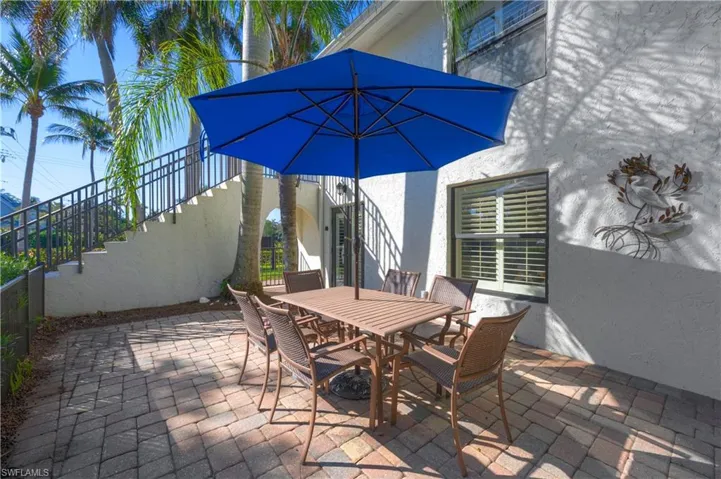 Your own private patio within walking distance to Fifth Ave, Third Street and The Beach!