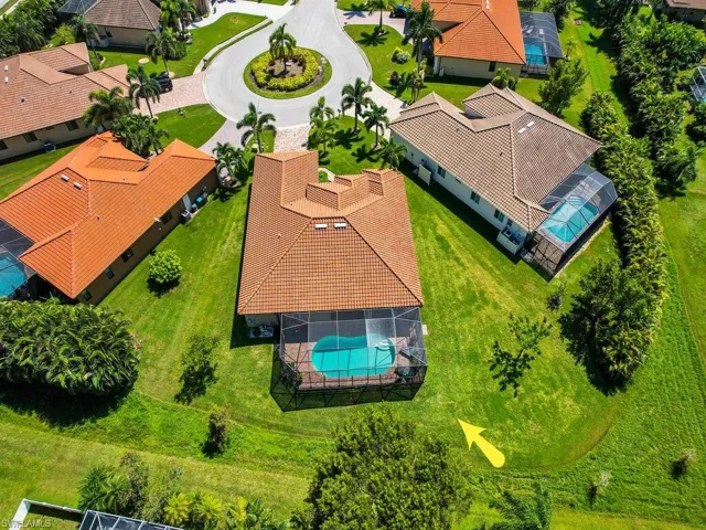 Rear View Of Home, Oversize lot