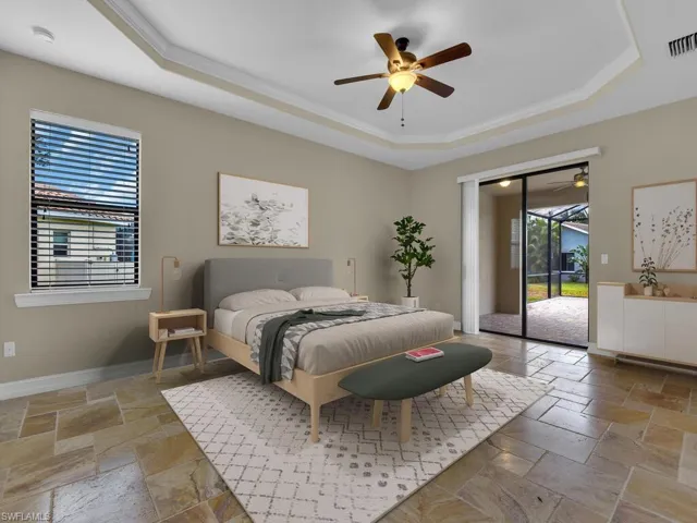 Master Suite- virtually staged