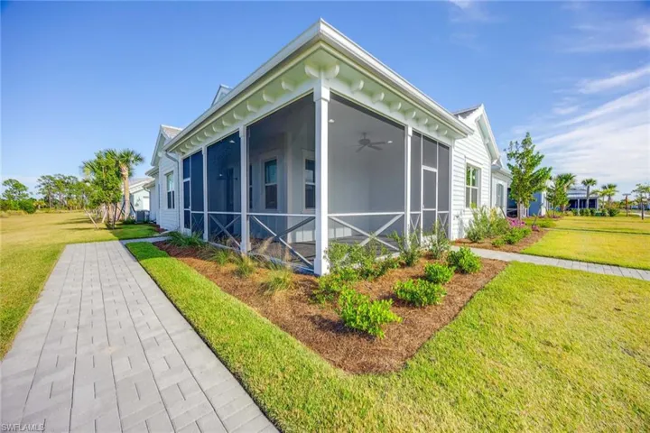 Wraparound porch.