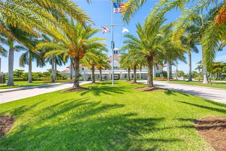 Clubhouse entrance.
