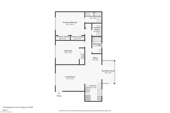 1514 Edgewater Cir 3a, Fort Myers, Florida 33919