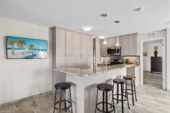 Lower Level kitchen