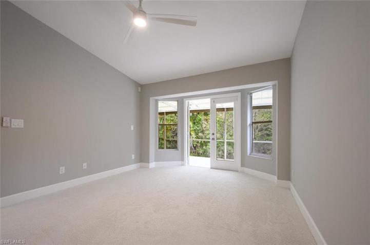 Master Bedroom with Fresh Door Access to the Lanai