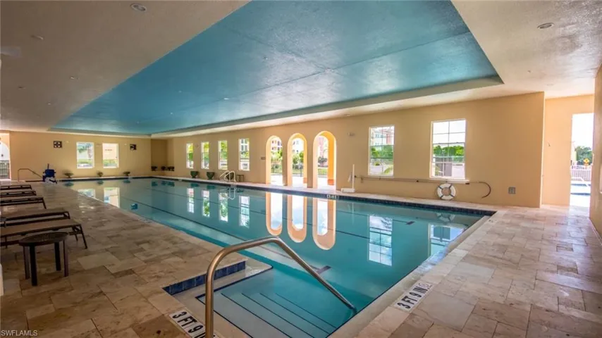 View of lap pool