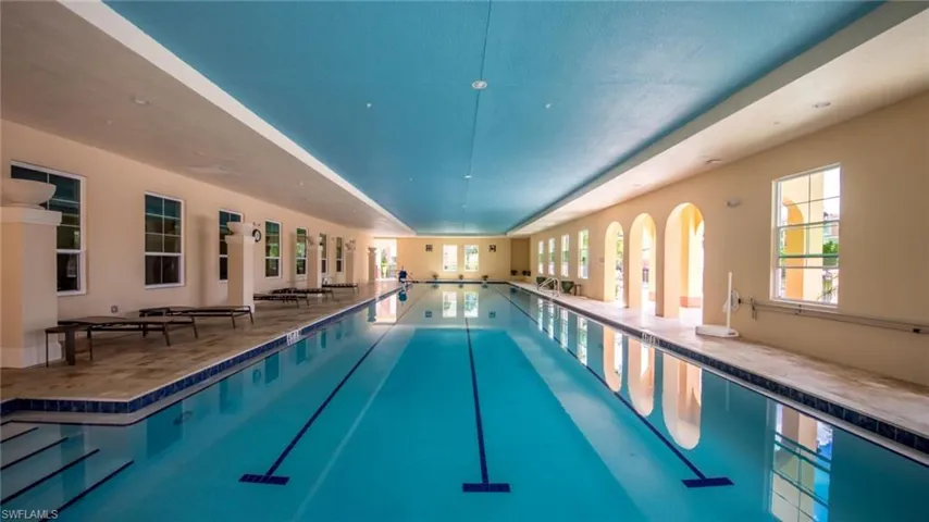 View of lap pool