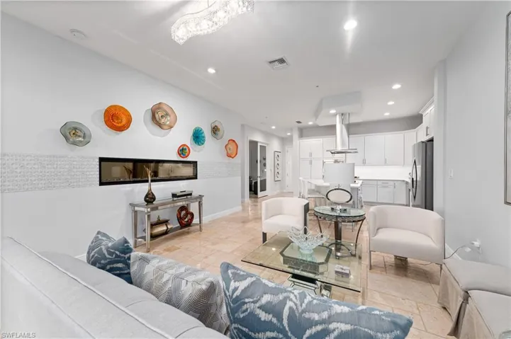 View of living room