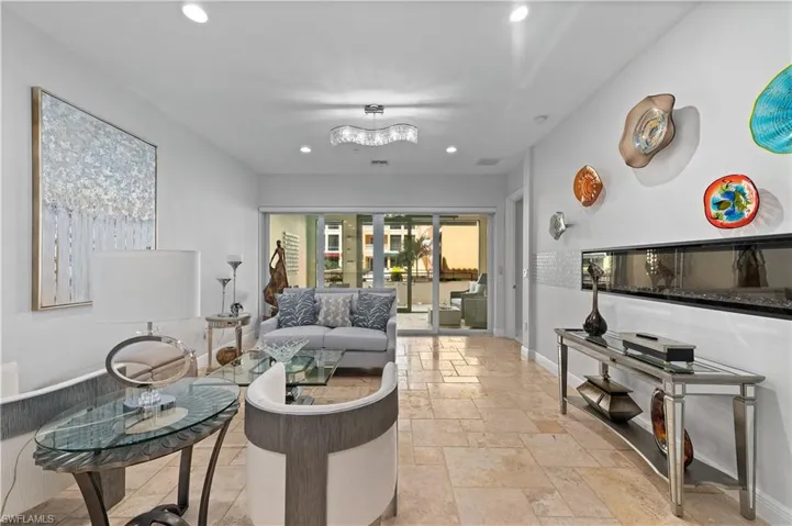 View of living room