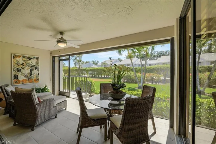 Western Rear Exposure- Living Style Outdoor Furniture, Deep Lawn, Private Garden View