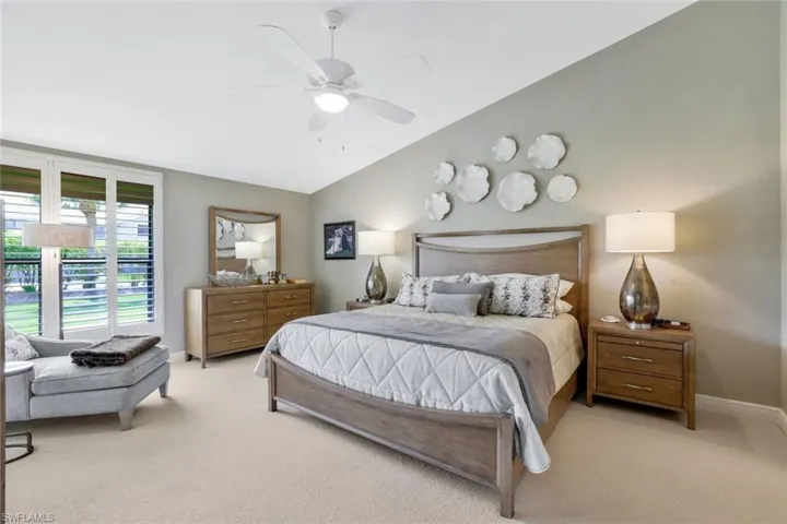 Primary Bedroom Suite, New Comfort Berber Carpet, Custom Plantations, Fans, Lounge Area
