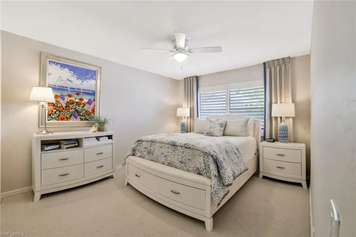 Charming Queen Size Bedroom in Guest Room II, Private Art Collection Does Not Convey
