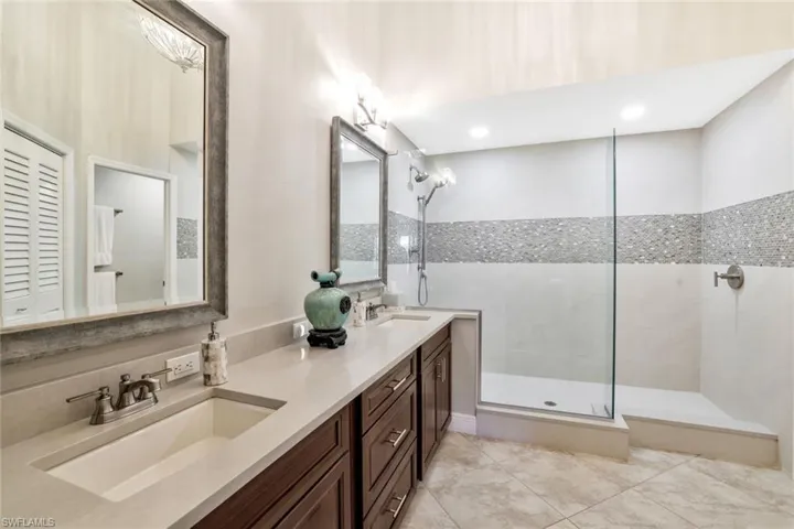 Easy Expanded ALL Tile, Step In Shower, Multiple Shower Options, No Door Entry