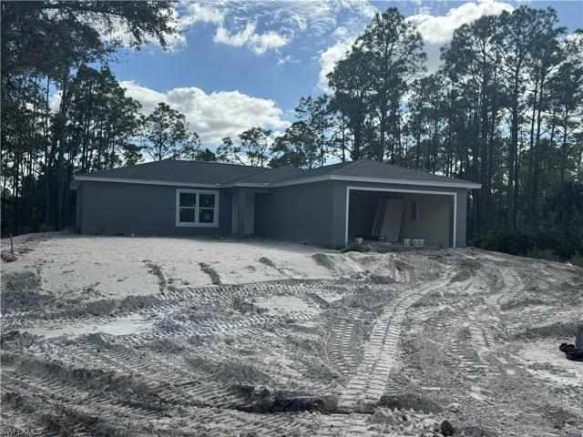 New construction home being built right next door!