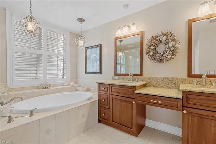 Relax in this Spa like Primary Bathroom
