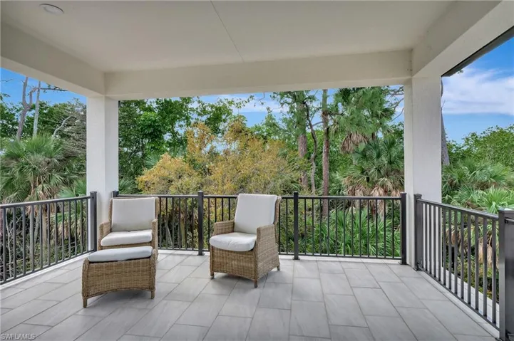 Second floor balcony