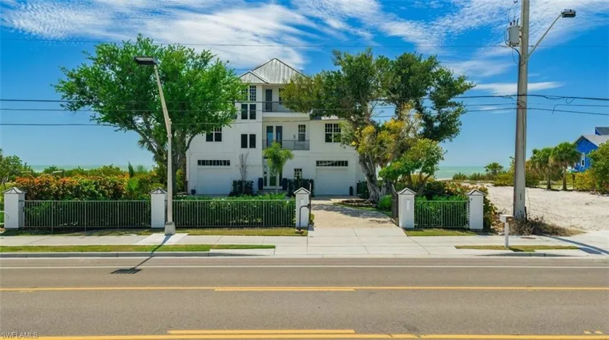 Street view with one of a kind curb appeal