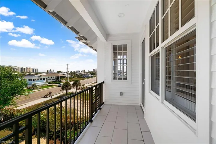 front balcony