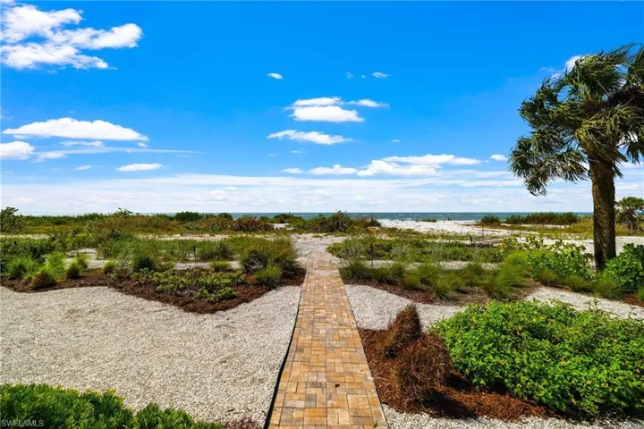 private beach access