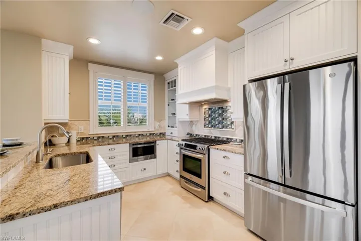 Kitchen with Jennair microwave drawer
