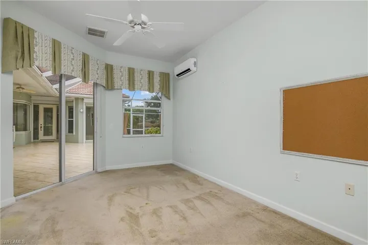 Private Guest house has its own entry from the courtyard, as well as a kitchenette/beverage area and private bath.