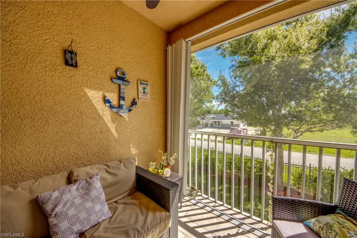 Balcony with a sunroom