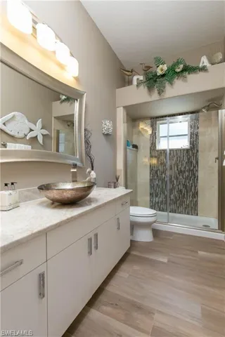 Updated guest bathroom