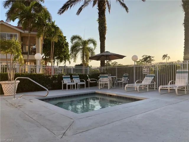 Spa at community pool